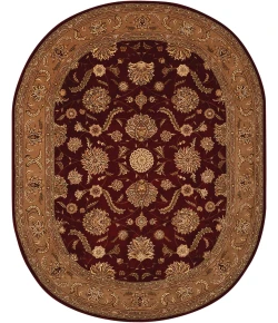 Nourison Home Nourison 2000 Ruby 2208 7ft.6in. x 9ft.6in. Oval Oval Rug