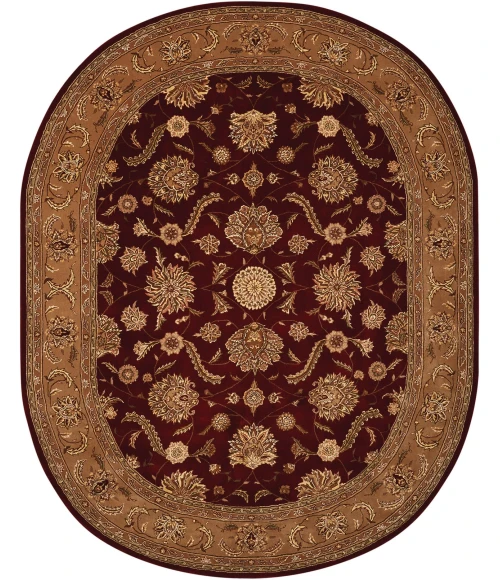 Nourison Home Nourison 2000 Ruby 2208 7ft.6in. x 9ft.6in. Oval Oval Rug