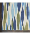 Waverly Sun N' Shade Blue SND01 6ft.6in. x Square Square Rug