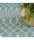 Nourison Positano Aqua POS02 7 ft. X 10 ft. Rect. Rug