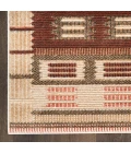 Nourison Nordic Rust NRC16 2 ft. X 6 ft. Rect. Rug