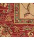 Nourison Living Treasures Area Rug LI04-Ivory/Red