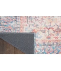 Nicole Curtis Machine Washable Series 1 Blue Multicolor SR104 2 ft. 2 in. X 12 ft. Rectangle Rug