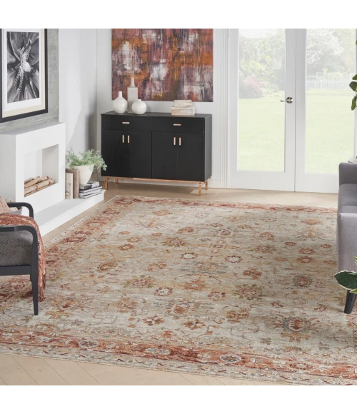 Nourison Sahar Ivory SHR02 9 ft. X 13 ft. Rect. Rug