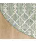 Nourison Positano Blue Green POS02 10ft. Round Rug