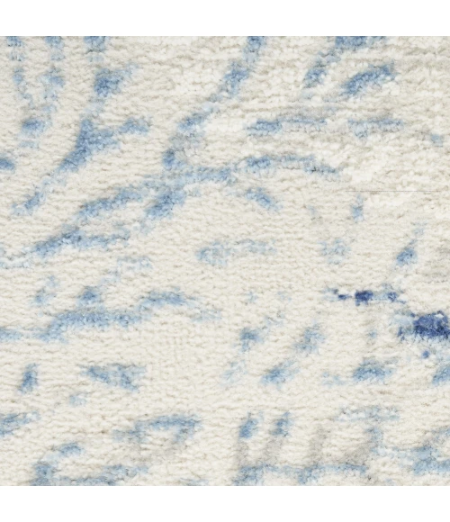 Nourison Seaside Ivory Grey Blue SDS04 9 ft. X 12 ft. Rect. Rug