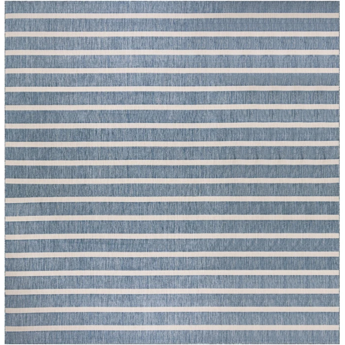 Nourison Positano Navy Ivory POS03 8ft. Square Rug