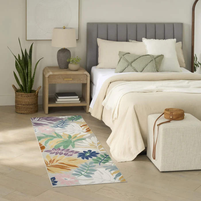 Nourison Home Suncoast Multicolored SNC02 2ft. x 6ft. Rect. Rug