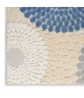 Nourison Aloha Area Rug ALH29 Blue/Grey