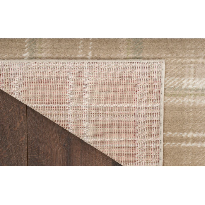 Nourison Grafix Taupe GRF03 7 ft. X 10 ft. Rectangle Rug