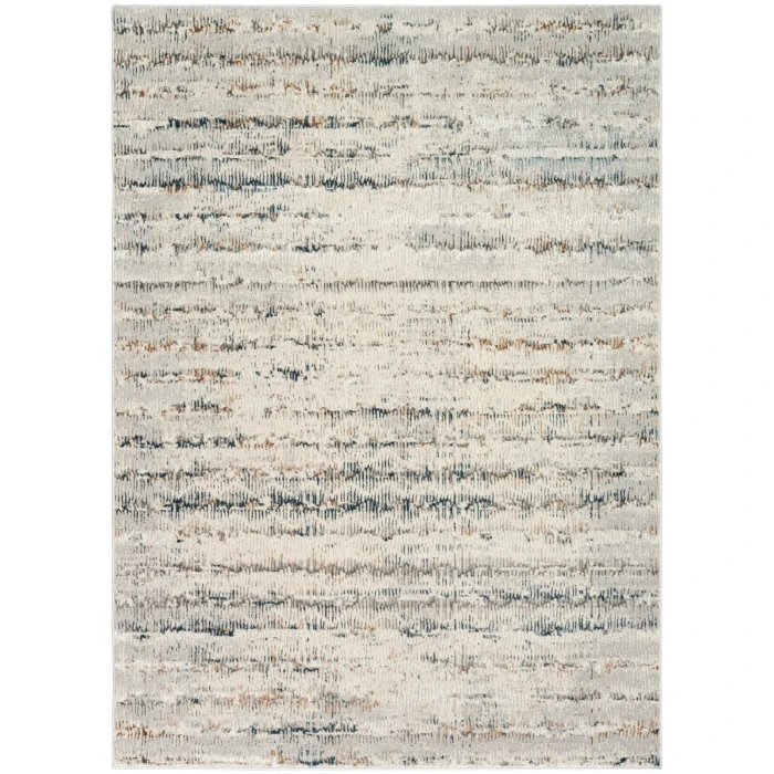 Calvin Klein CK073 Compass Ivory Multicolor CMP01 5 ft. X 7 ft. Rect. Rug