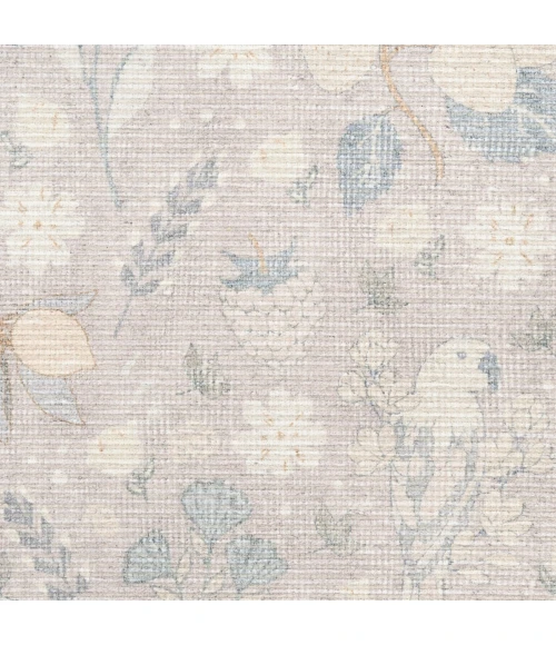 Nourison Home Botanical Washables Grey BOT04 2ft. x 6ft. Rect. Rug