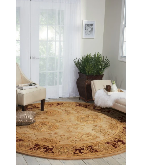 Nourison Home Nourison 2000 Beige 2232 8ft. x Round Round Rug