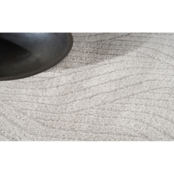 Calvin Klein Surfaces Silver Grey SFC01 3 ft. 11 in. X 5 ft. 11 in. Rectangle Rug