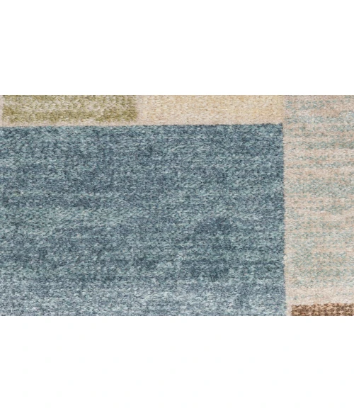 Nourison Astra Machine Washable Blue Green Multi ASW09 3 ft. 3 in. X 5 ft. Rectangle Rug