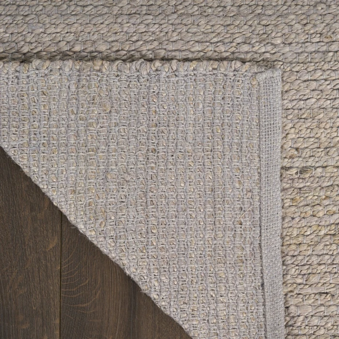 Nourison Home Natural Jute Grey NJT01 2ft.3in. x 8ft. Rect. Rug