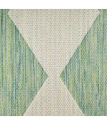 Nourison Positano Blue Green POS04 2 ft. 2 in. X 12 ft. Rect. Rug