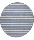 Nourison Positano Navy Ivory POS03 12ft. Round Rug