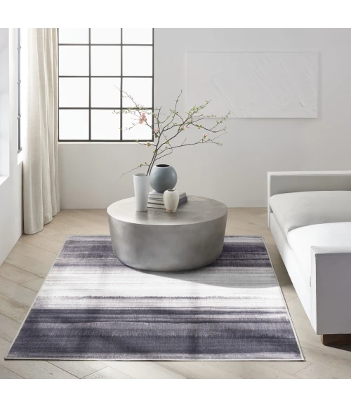 Calvin Klein Launder Cream / Ivory LDR01 5ft.3in. x 7ft.3in. Rect. Rug