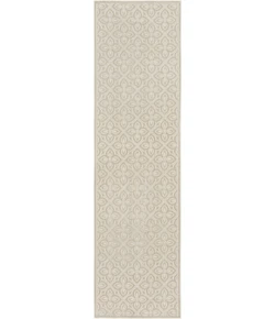 Nourison Home Washable Charm Grey WCH03 2ft.2in. x 10ft. Rect. Rug