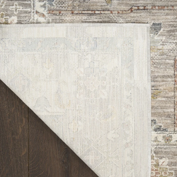 Nourison Home Antique Fusion Grey ANF02 3ft.11in. x 5ft.10in. Rect. Rug