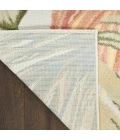 Nourison Aloha Ivory Green ALH43 5 ft. 3 in. X 7 ft. 5 in. Rect. Rug