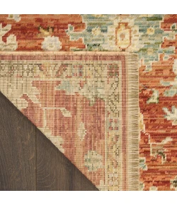 Nourison Antique Bloom Brick ANB01 10ft. x 13ft. Rect. Rug