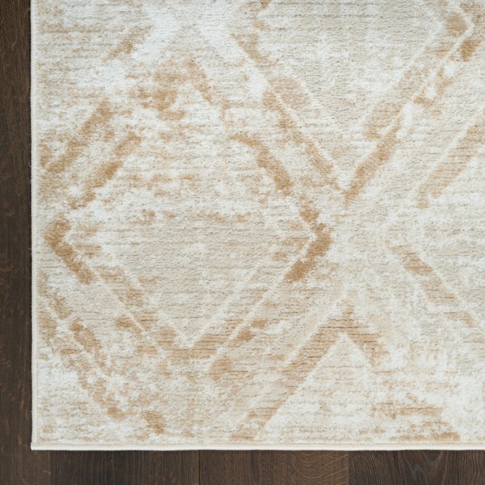Nourison Dekor Ivory Beige DEK05 4 ft. X 6 ft. Rect. Rug