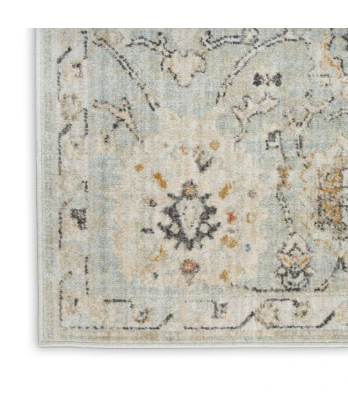 Nourison Oushak Home Mint OUS01 2 ft. X 4 ft. Rect. Rug