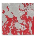 Nourison Twilight Area Rug TWI21 Grey/Red 2'3" x 3'
