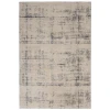 Nourison Home Rustic Textures RUS06 Ivory/Blue 3 ft. 11 in. X 5 ft. 11 in. Area Rug