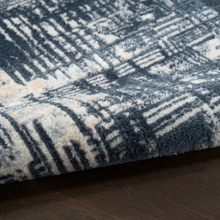Nourison Dekor Slate DEK11 4 ft. X 6 ft. Rect. Rug