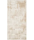 Nourison Dekor Ivory Taupe DEK11 2 ft. x 4 ft. Rect. Rug