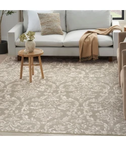 Nourison Home Jubilant JUB09 Olive 6 ft. X 9 ft. Area Rug