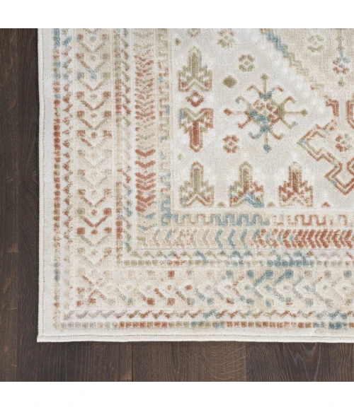 Nourison Thalia Beige Multicolor THL04 2ft.2in. x 10ft. Rect. Rug