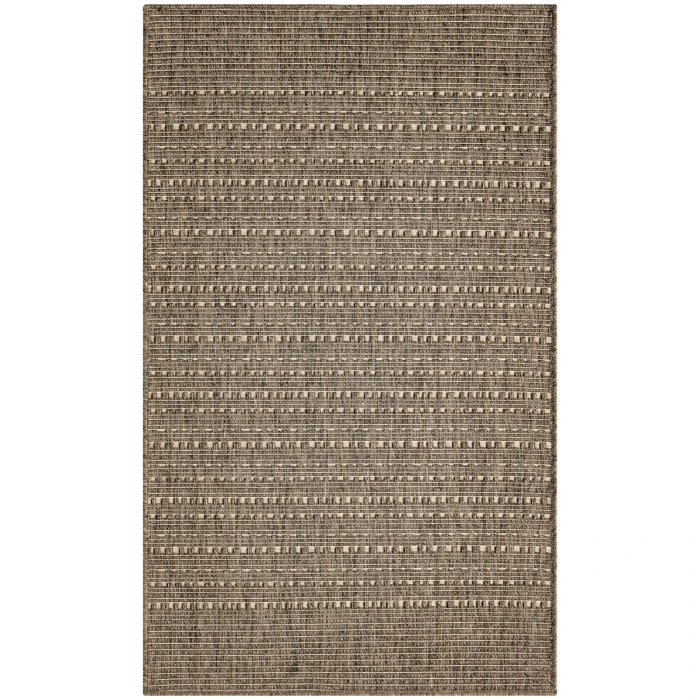 Nourison Tulum Brown TLM01 2 ft. X 3 ft. Rect. Rug