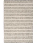 Nourison Positano Grey Ivory POS03 6 ft. X 9 ft. Rect. Rug