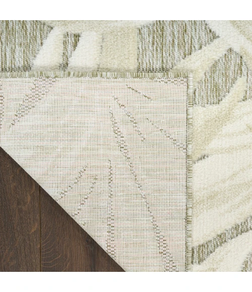 Nourison Aloha Ivory Sage ALH43 3 ft. 6 in. X 5 ft. 6 in. Rect. Rug