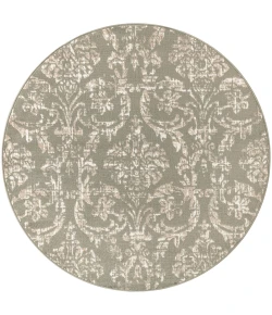 Nourison Home Jubilant JUB09 Olive 5 ft. 3 in. Round Area Rug