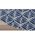 Nourison Aloha Blue ALH35 7’10” Round Rug