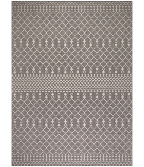 Nourison Positano Charcoal POS02 8 ft. X 10 ft. Rect. Rug