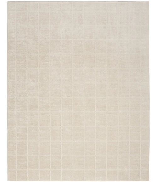 Nourison Serenity Home Ivory Cream SRH05 10 ft. X 14 ft. Rect. Rug
