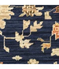 Nourison Home Antique Bloom Blue ANB01 2ft.4in. x 12ft. Rect. Rug