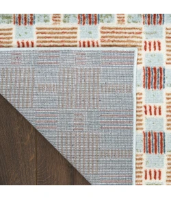Nourison Nordic Rust Multicolor NRC14 2ft. 2in. x 7ft. 6 Rect. Rug