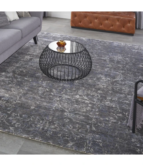 Nourison Home Lucent Grey LCN04 7ft.9in. x 9ft.9in. Rect. Rug