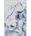 Inspire Me! Home Décor Daydream Ivory Blue DDR01 2 ft. 8 in. X 4 ft. Rectangle Rug