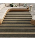 Nourison Home Horizon Indoor/Outdoor Black HOZ05 10ft. x 14ft. Rect. Rug
