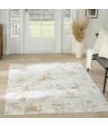 Nourison Dekor Ivory Taupe DEK11 5 ft. 3 in. X 7 ft. Rect. Rug