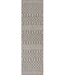 Nourison Positano Charcoal POS02 2ft.2in. x 12ft. Rect. Rug