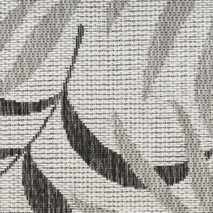 Nourison Garden Oasis Grey GOA01 2 ft. X 4 ft. Rect. Rug